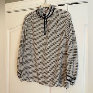 J. Crew Sheer Blouse